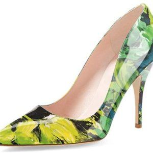 NEW! 🎉YDN Chic Pointed Toe Mid Heel Pumps for Women Polk
